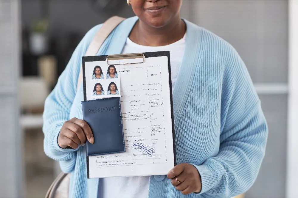 Cropped Shot Of Young African American Woman